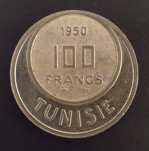 Tunisie 100 francs - tunisie,