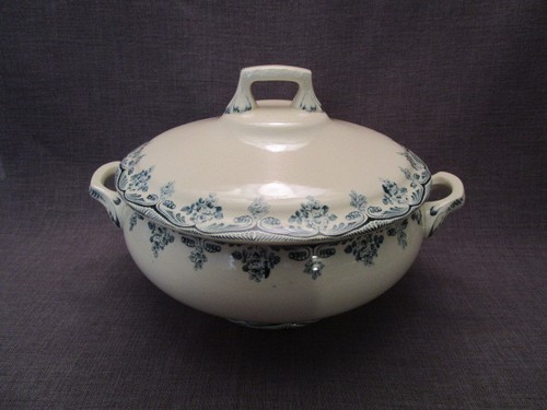 Soupière ancienne faïence - soupière, en