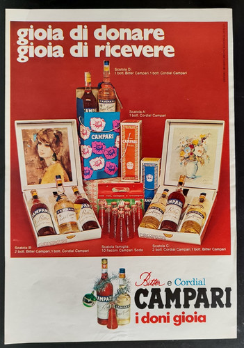 Bitter campari cordial - campari,