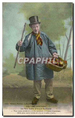 Costume sarthois le père - le,