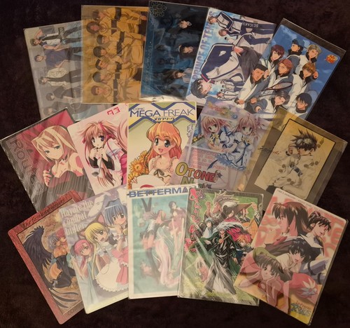 Lot cartes shitajiki - 15,