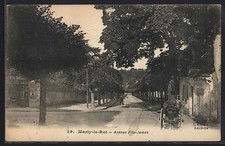 Cpa marly roi - cpa, avenue