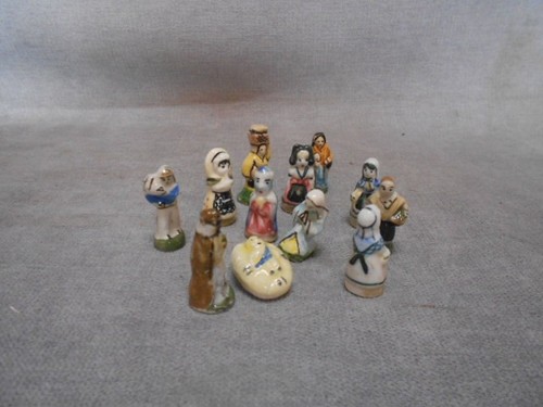 Fèves santons crèche en - 12,