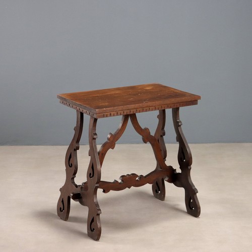 Table basse ancienne noyer - table,