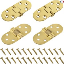 INCREWAY 4 PCS charnière de table, Flip Charnière en laiton massif à rabat, po