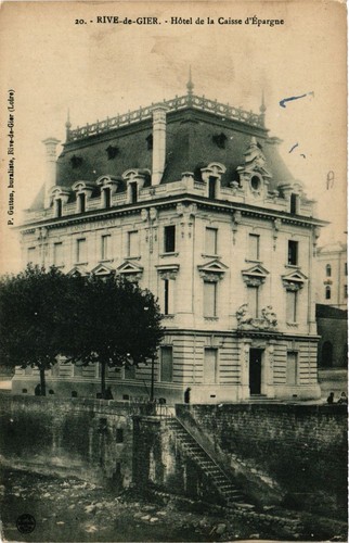 Cpa rive gier hotel - cpa, de