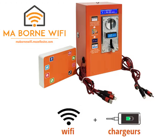 Borne wifi recharge - wifi, et