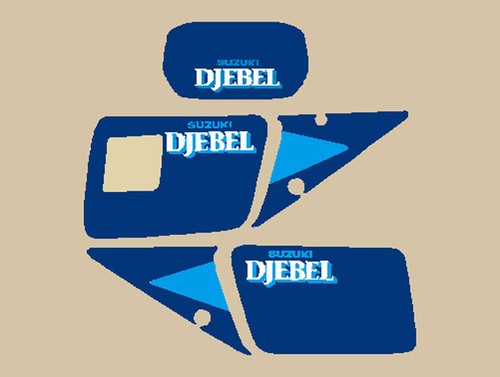 Suzuki 650 djebel 1990 - suzuki,