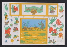 Découpage AQUARIUM poisson fish aquariophilie Editions Farfadet cutting 