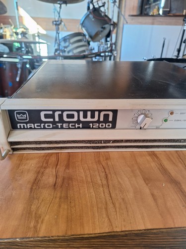 Crown macro tech 1200 - crown,