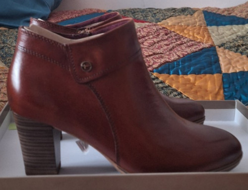 Bottines cuir marron - cuir,