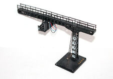 PORTIQUE POTENCE NACELLE FEU TRICOLORE SIGNALISATION FERROVIAIRE SEMAPHORE HO, N