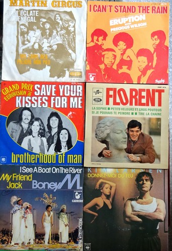 Disques vinyles tours - vinyles, 45