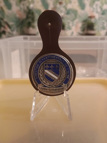 Insigne métal police