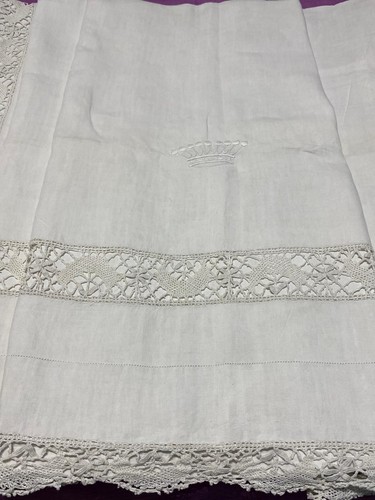 Drap ancien lin avec - en,