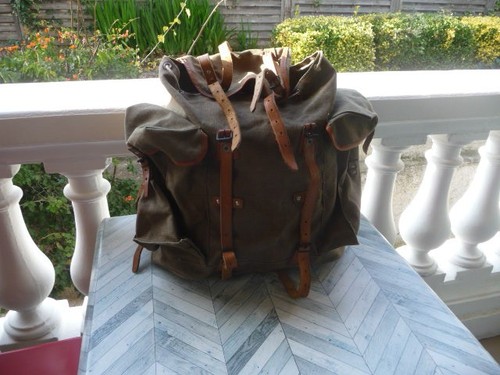 Sac dos militaire ancien - sac,