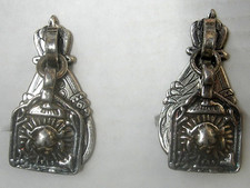 Zoé Coste made in france : boucles d'oreilles clips FREE TIBET vintage earrings