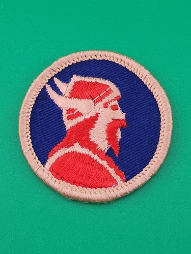 Viking patrol emblem blue - viking,