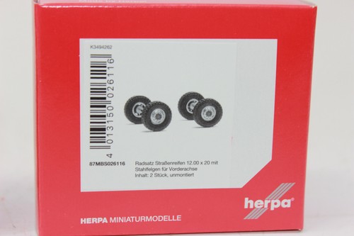 Herpa 87mbs026116 roues pneus - roues,