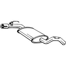 BOSAL Silencieux Central Pour