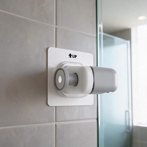 Porte pommeau douche avec - douche,