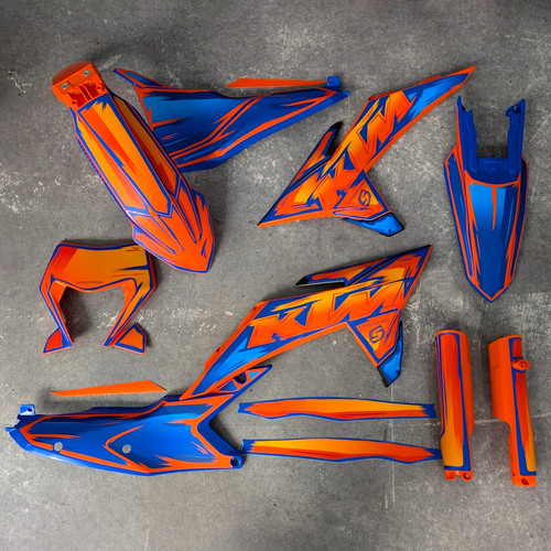 Plastiques graphiques ktm - graphiques,