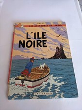 tintin l'ile noire B36 1966
