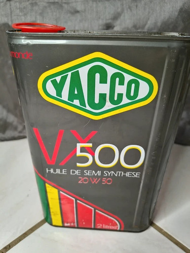 Bidon huile vintage - bidon, yacco
