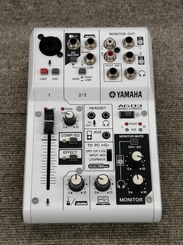 Yamaha ag03 usb audio - ag03,
