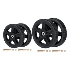 Roues de tondeuse à pelouse 2x Roues de tondeuse à gazon Boultures de jardin