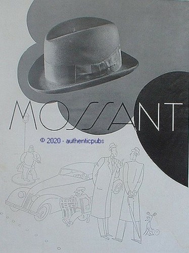 Publicite mossant chapeau - publicite,