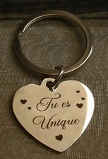 Porte clef Coeur "Tu es