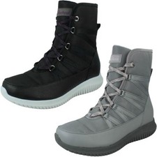 Femmes Skechers Bottes Ultra Flexible Froid Sortie 44345