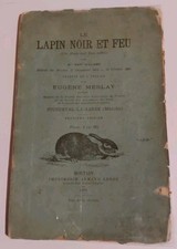 Le lapin noir et feu. Mary