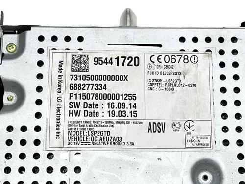 95441720 autoradio opel corsa - 95441720,