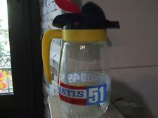 Carafe, Pichet, Broc en Verre Anisette PERNOD 45 - PASTIS 51