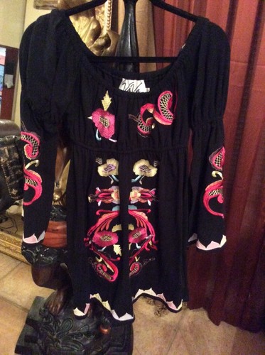 Vava black colorful dress - colorful,