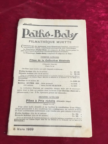 Pathé baby filmatheque - baby,