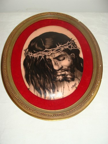 Ancien tableau plaque emaux - tableau,