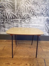 TABLE PORTE PLANTE rectangulaire-VINTAGE-FORMICA-DESIGN 60