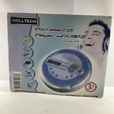 Wlltech TCDPMP74 - Lecteur CD/MP3 Portable Rétro - En Boîte