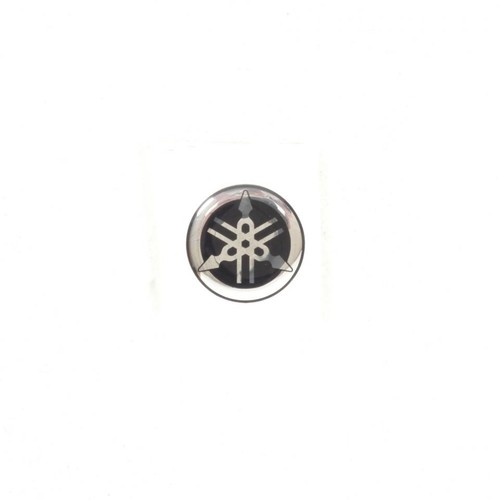 Logo autocollant diapason noir