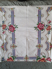 Nappe Brodée main Point de