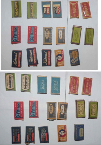 Lot lames rasoirs - lot,