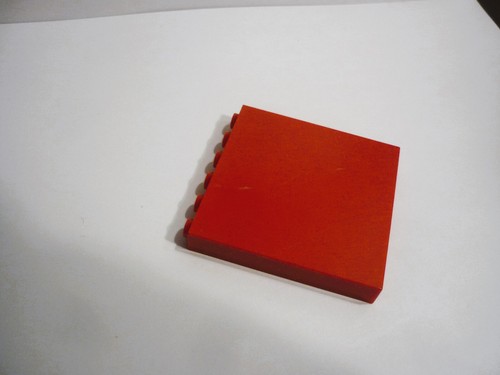 Mur lego red brick 1x6x5 - mur,