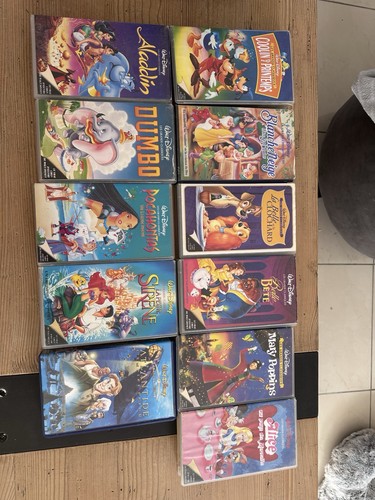 Lot vhs disney - de, 11