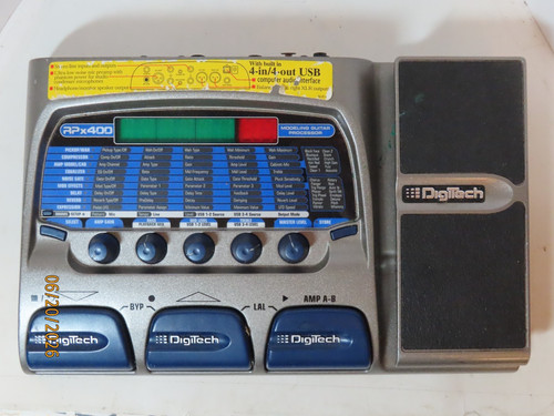 Digitech pedal tuner rpx 400 - pedal,
