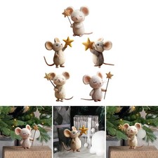 Souris en feutre faite à la