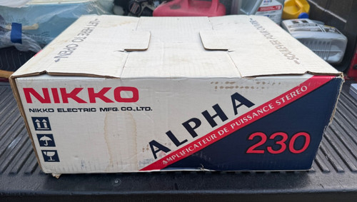 Vintage nikko alpha - alpha, 230