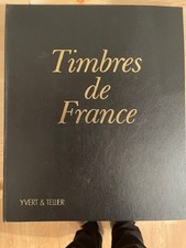 Album de timbres France Y&T 1960 à 1986 avec annexes  (sans les timbres)